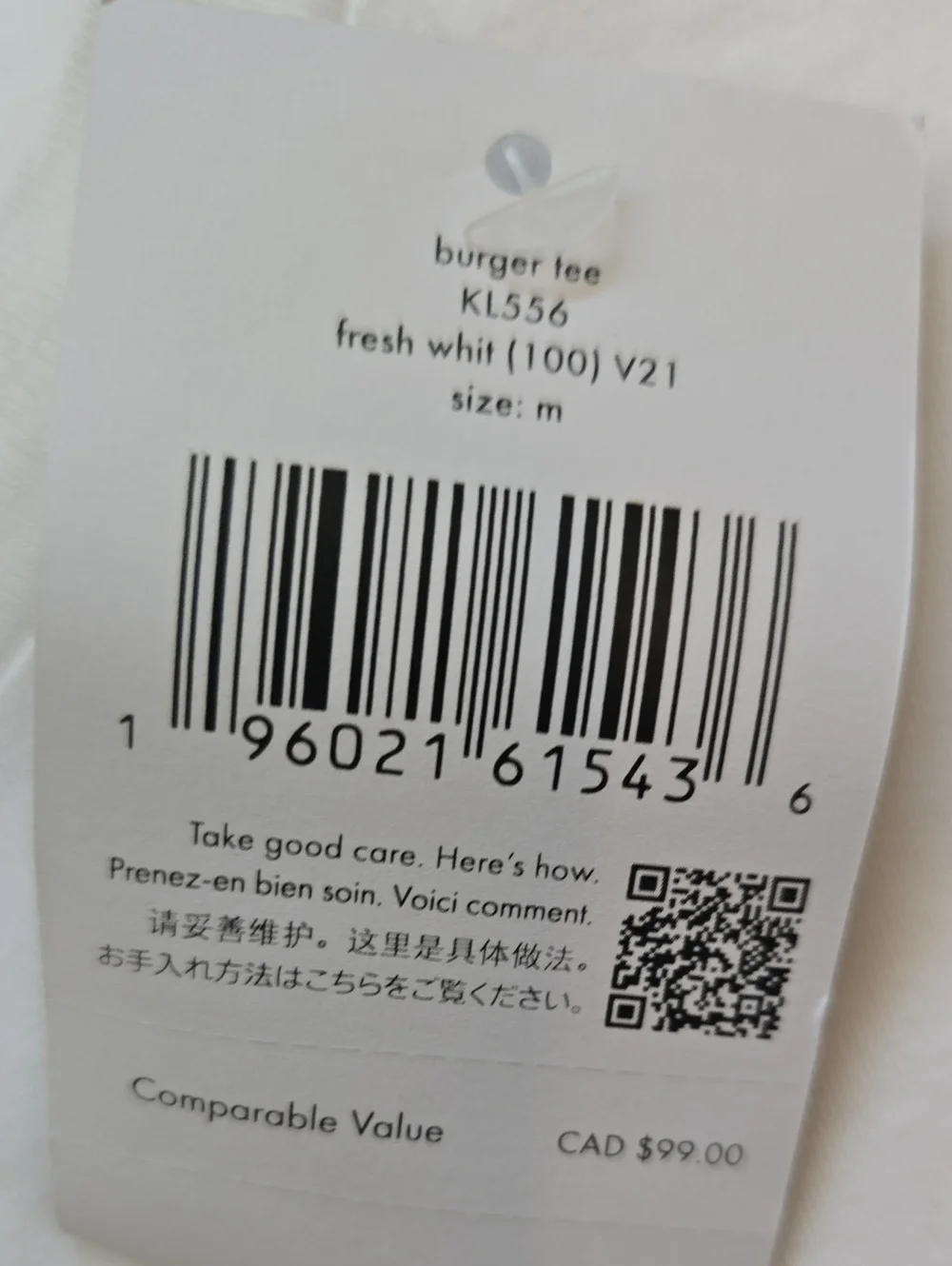 kate spade Burger 100% Cotton Tee NWT Size M